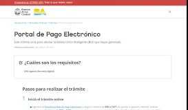 
							         Portal de Pago Electrónico | Buenos Aires Ciudad - Gobierno de la ...								  
							    