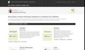 
							         Portal de Revistas Académicas y Científicas								  
							    