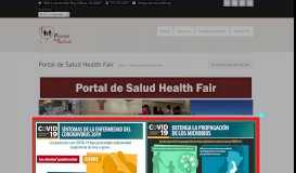 
							         Portal de Salud Health Fair - Portal of Health								  
							    