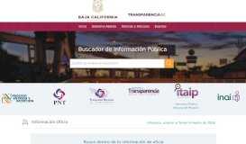 
							         Portal de Transparencia de Baja California								  
							    