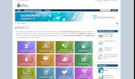 
							         Portal de Transparencia del Gobierno de Canarias								  
							    