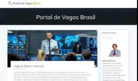 
							         Portal de Vagas Brasil								  
							    