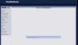 
							         Portal Defenders - Free Web Arcade								  
							    