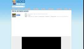 
							         Portal Defenders Hacked / Cheats - Hacked Online Games								  
							    