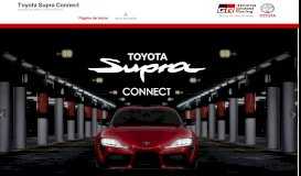 
							         Portal del cliente Toyota Supra ConnectedDrive, conexión digital con ...								  
							    