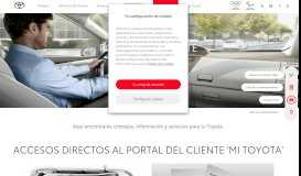 
							         Portal del cliente Toyota | Toyota España								  
							    