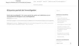 
							         portal del investigador Archives - TiraBUZón								  
							    