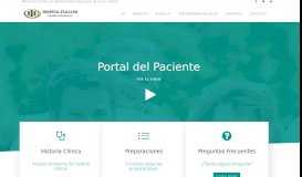 
							         Portal del Paciente - Hospital Italiano								  
							    