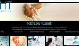 
							         Portal del Paciente HT | Health Time								  
							    