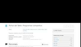 
							         Portal del Web: Programas completos : Free Download, Borrow, and ...								  
							    
