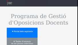 
							         Portal dels opositors - Govern Illes Balears								  
							    