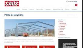 
							         Portal Design Suite - CADS UK								  
							    