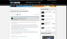 
							         Portal device to backup photos: Nikon Z Mirrorless Talk Forum ...								  
							    