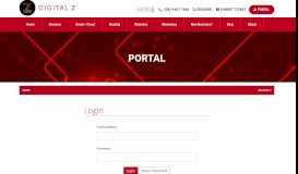 
							         Portal - Digital Z								  
							    