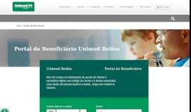 
							         Portal do Beneficiário - UNIMED BELÉM - Portal Unimed Belém ...								  
							    