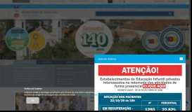 
							         Portal do Cidadão - MUNICÍPIO DE GRAVATAI								  
							    