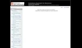 
							         Portal do Cidadão - Prefeitura de Blumenau								  
							    