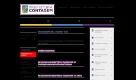
							         Portal do Servidor - Portal da Prefeitura de Contagem								  
							    