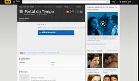 
							         Portal do Tempo (TV Series 2013– ) - IMDb								  
							    