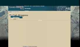 
							         Portal: Dragons | Game of Thrones Wiki | FANDOM powered by Wikia								  
							    