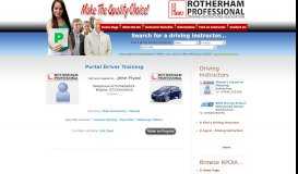 
							         Portal Driver Training - Rotherham Professional Driving Instructors ...								  
							    