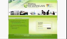 
							         Portal e-Kewangan - UKM								  
							    
