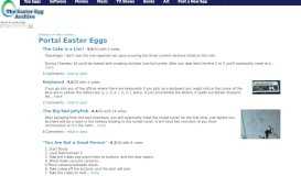
							         Portal Easter Eggs - Eeggs.com								  
							    