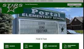
							         Portal Elementary - Portal / Homepage								  
							    