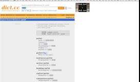 
							         portal :: Englisch-Deutsch-Übersetzung - dict.cc Wörterbuch								  
							    