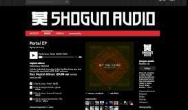 
							         Portal EP | Shogun Audio								  
							    