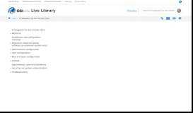 
							         Portal event log - PI Live Library								  
							    