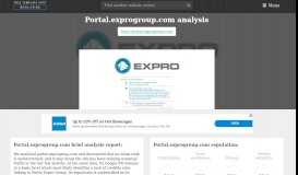
							         Portal Expro Group. Expro Applications Portal - FreeTemplateSpot								  
							    