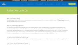 
							         Portal FAQ - Huntsville Pediatric Associates								  
							    