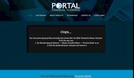 
							         Portal Financial Planning: Independent Financial Advice Huddersfield								  
							    