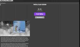
							         Portal Flash Version - Free Online Game on Silvergames.com								  
							    