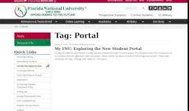 
							         Portal | Florida National University								  
							    