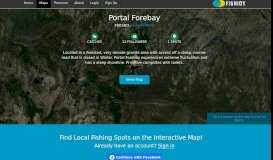 
							         Portal Forebay CA Fishing Reports, Map & Hot Spots - Fishidy								  
							    