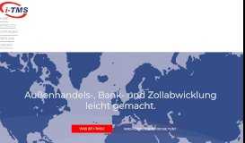 
							         Portal für Außenhandel, Bank und Zollabwicklung · i-TMS								  
							    