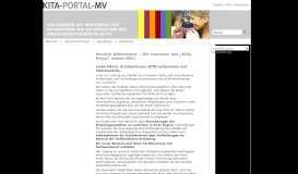 
							         Portal für Kindertagesförderung in Mecklenburg-Vorpommern - kita ...								  
							    