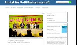 
							         Portal für Politikwissenschaft - Die Rolle der FDP im Parteiensystem								  
							    