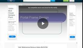 
							         Portal Frame Design. - ppt video online download - SlidePlayer								  
							    