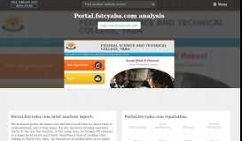 
							         Portal Fstc Yaba. Federal Science And Technical College, Yaba ...								  
							    