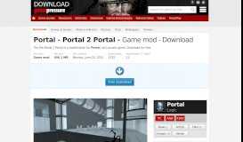 
							         Portal GAME MOD Portal 2 Portal - download | gamepressure.com								  
							    