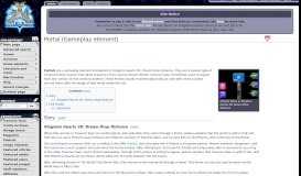 
							         Portal (Gameplay element) - Kingdom Hearts Wiki, the Kingdom ...								  
							    