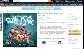 
							         Portal Games Rattle, Battle, Grab The Loot: Toys & Games - Amazon.com								  
							    