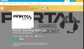
							         Portal Gaming Podcast - Podomatic								  
							    