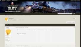 
							         portal - General Discussion - World of Tanks Blitz official forum								  
							    