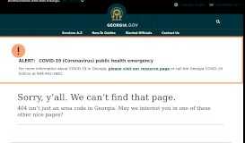 
							         Portal | Georgia.gov								  
							    