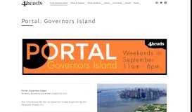 
							         Portal: Governors Island - Governors Island Art Fair								  
							    