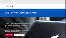 
							         Portal guide for Apple service providers - Ontrack Data Recovery								  
							    